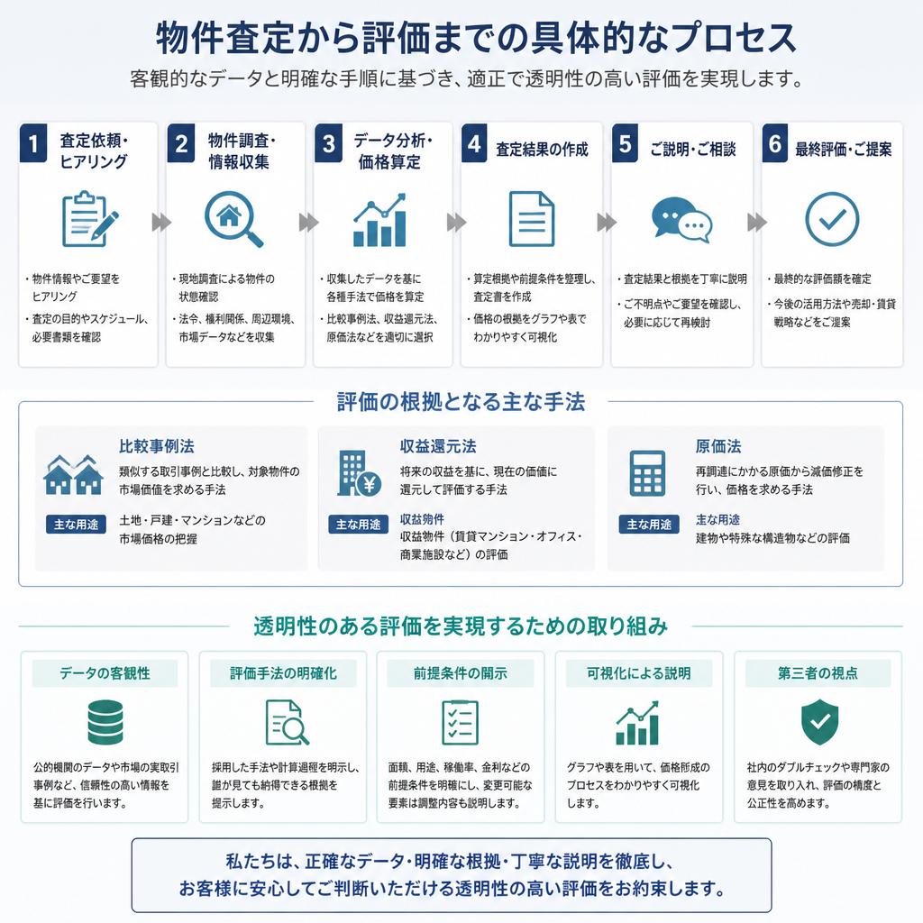物件評価のプロセス