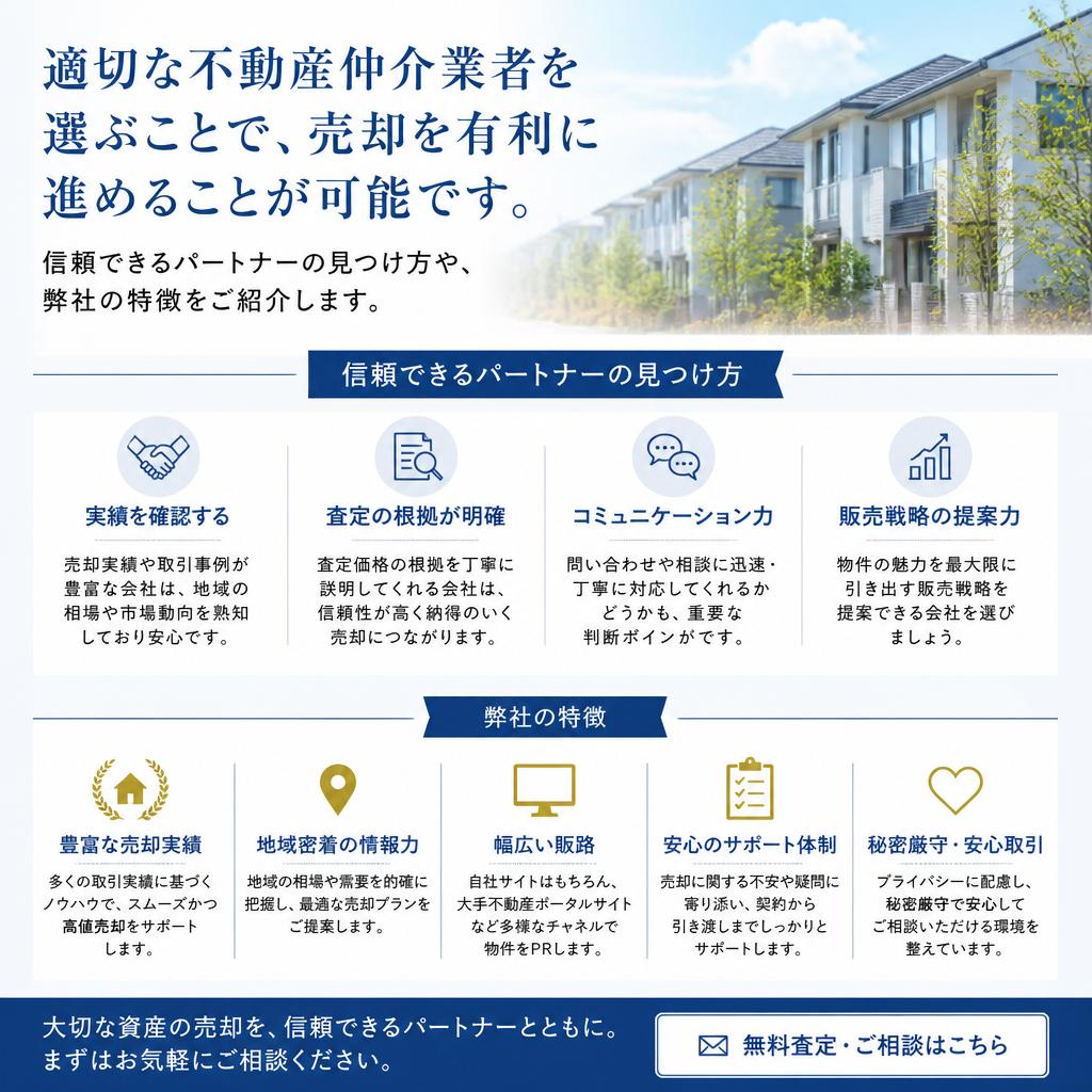 不動産仲介の選び方