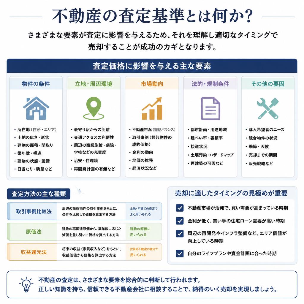 査定基準を理解して高値売却を目指す