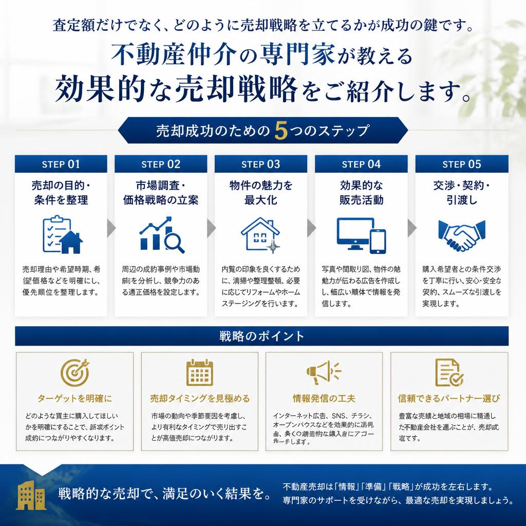 3. 売却の可能性を最大限に引き出す方法